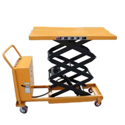 Mild Steel Electric High Rise Scissor Table
