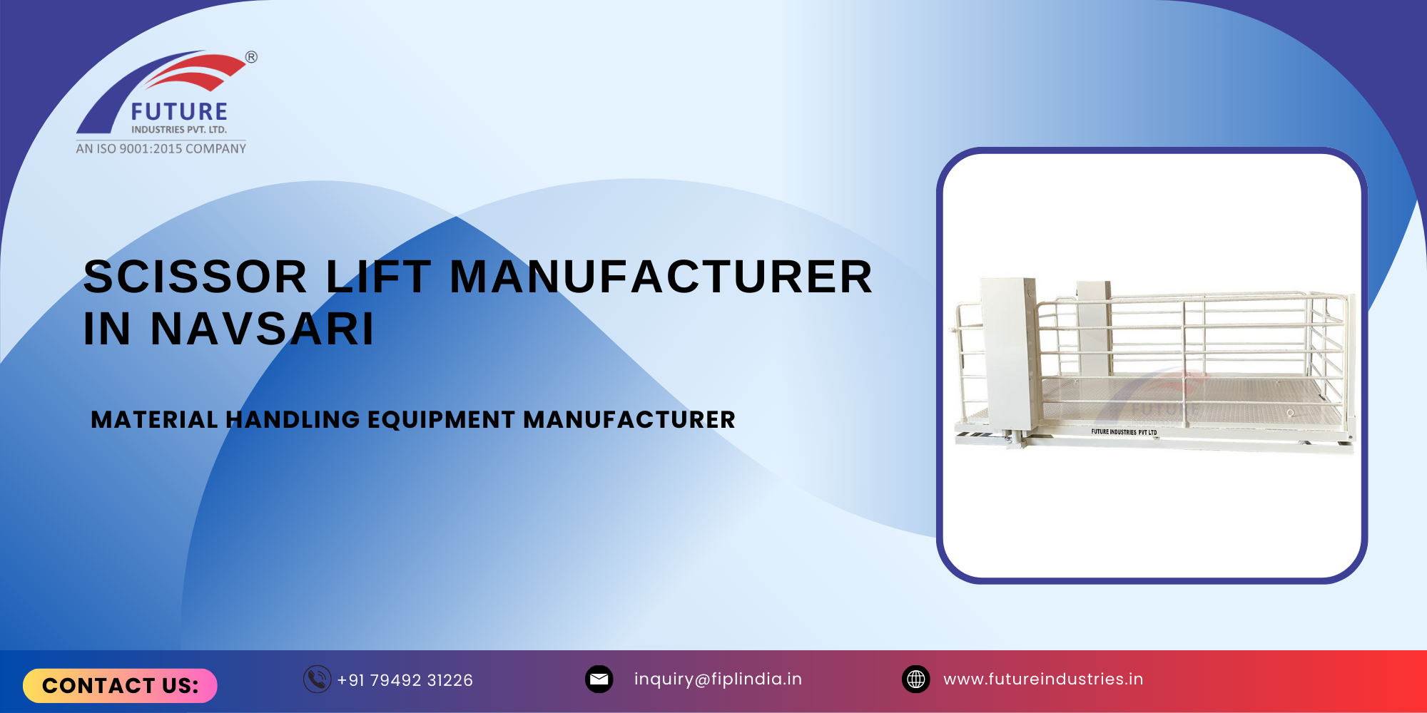 Scissor Lift Manufacturer in Navsari