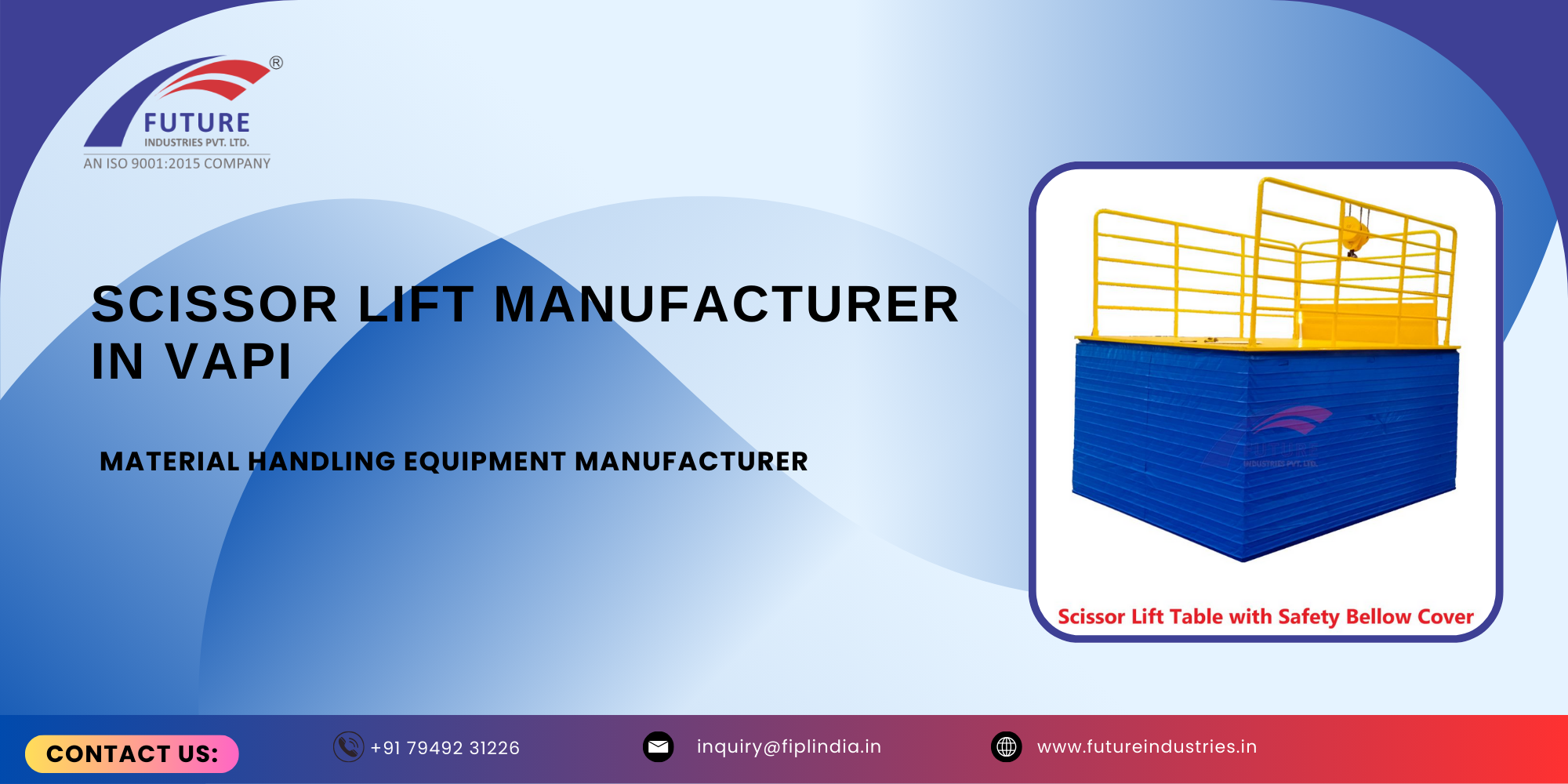Scissor Lift Manufacturer in Vapi