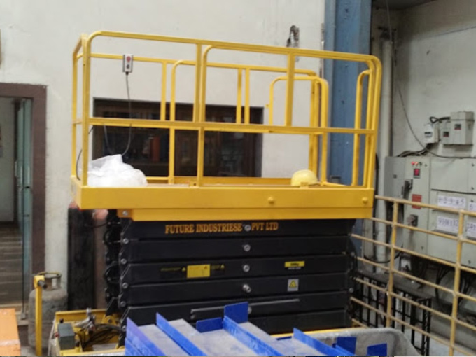 Floor Mounted Scissor Lifts Table